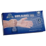 Large Vinyl Gloves, Powder Free, Empress, 1000/cs