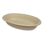 18oz Burrito Bowl World Cent Fiber Bowls, 8 x 5.3 x 1.6, Natural, Paper, 400/cs
