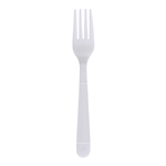 Heavy Weight Fork Polypro White Dense Pack, Empress, 1,000/cs