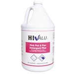Hi-Valu Liquid Pink Pot & Pan, Pink, 1 Gal, 4/cs
