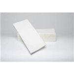 17x17 Empress Dinner Napkin 1/4 Fold 1-Ply White 3000/cs