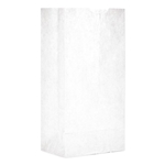 #4 Grocery Paper Bag 5x3.33x9.75 White 500/Bundle