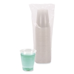 12oz Boardwalk Translucent Plastic Cold Cups, Polypropylene, 50/pack