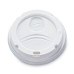 12-20oz White Dome Lid Perfectouch Cups, Hot Cups, Wisesize, 500/cs