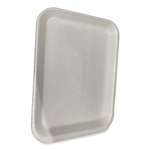 9.5x7.25x0.5, #4S, Meat Trays, GEN, White, 500/CS