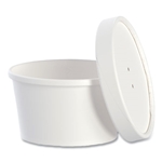 8oz SOLO Flexstyle Double Poly Food Combo Packs, White, Paper, 25/Pack, 10 Packs/ct