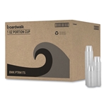 1oz Boardwalk Souffle/portion Cups, Polypropylene, Clear, 2500/cs