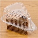 Polar Pak Pie Slice E x Deep Clear Pete 5-3/8x4-3/8x4-3/16 300/CS
