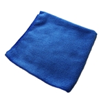 16x16 Microfiber Cleaning Cloth Blue Lightweight 12/bg
