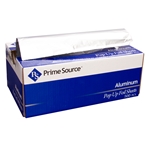 9x10.75 Aluminum Foil Pop Up Sheets Prime Source 500/bx 6/cs