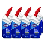 24oz Clorox Toilet Bowl Cleaner With Bleach, Fresh Scent, Bottle, 12/cs