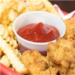 3.25oz Solo Polystyrene Souffle Cup, Translucent, 2500/cs