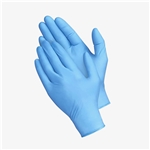 X-Large Blue Nitrile Gloves Basic Powder Free 1000/cs