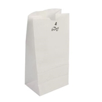4# Duro Standard 30# Basis SOS Bag 5x3.13x9.75 White 500/cs