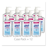 12oz PURELL Advanced Hand Sanitizer Refreshing Gel, Pump Bottle, Clean Scent, 1 PK
