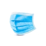 1.75x9.5 Protective Mask PP 3-Ply Blue 1/PK/50