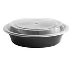 24oz Round Containers with Lids, 150/cs