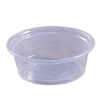 1.5oz Empress Plastic Portion Cups, Clear 2500/cs