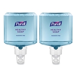 PURELL HEALTHY SOAP Gentle and Free Foam Refill, For ES8 Dispensers, Fragrance-Free, 1,200 mL, 2/ct