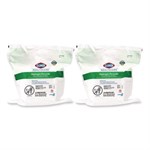 Hydrogen Peroxide Cleaner Disinfectant Wipes, 12 x 11, Unscented, White, 185/Pack, 2 Packs/Carton