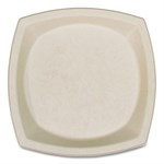 Compostable Fiber Dinnerware, ProPlanet Seal, Plate, 10 x 10, Tan, 500/Carton