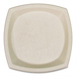 Compostable Fiber Dinnerware, ProPlanet Seal, Plate, 10 x 10, Tan, 125/Pack