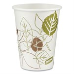 Pathways Paper Hot Cups, 8 Oz, 25/bag, 20 Bags/carton