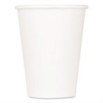 Double Poly Paper Cold Cups, 9 oz, White, 1,000/Carton