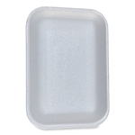 #2 Meat Trays White 8.5x6.03x1.11 500/cs