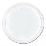 Conex Deli Container Lid, Clear, Plastic, 500/Carton