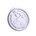 10-20oz Empress Flat Lid for Paper Hot Cup White 10 / 100 cs