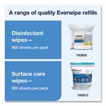 High Volume Wet Wipe Centerpull Resealable Bucket , 12 x 12 x 12, White, 2/Carton