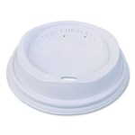 Hot Beverage Paper Cup Lids 10 oz, Fits FLAVIA 10 oz Paper Cup, White, 100/Sleeve, 10 Sleeves/Carton