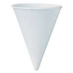 Cone Water Cups, ProPlanet Seal, Cold, Paper, 4 oz, White, 200/Bag, 25 Bags/Carton