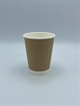 Empress Double Wall Paper Hot Cup 12 oz Kraft 20 / 25 cs