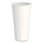 20oz Thermoguard Insulated Paper Hot Cups, White Sustainable Forest Print, 600/ct