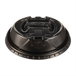 10-24oz Optima Reclosable Lids for Hot Paper Cups, Fits Cups, Black, 1,000/ct