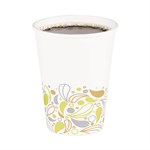 Deerfield Printed Paper Hot Cups, 12 Oz, 50 Cups/sleeve, 20 Sleeves/carton