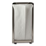 Tabletop Napkin Dispenser, Tall Fold, 3.75 x 4 x 7.5, Chrome