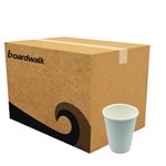 12oz Paper Hot Cups, Double-Walled, White, 500/Carton
