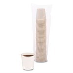 4oz Paper Hot Cups, White, 50 Cups/Sleeve, 20 Sleeves/Carton