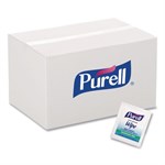 Sanitizing Hand Wipes, Individually Wrapped, 5 x 7, Unscented, White, 4,000 Wipes/Carton