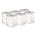 Pro Hard Roll Paper Towels with Elevated Scott Design for Scott Pro Dispenser, Green Core Only, 1-Ply, 1,150 ft, 6 Rolls/CT