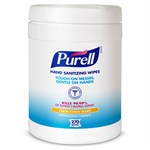 Purell Sanitizing Wipe, White, 270 Ct 6/270-CT
