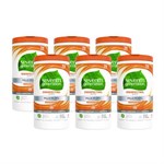 Botanical Disinfecting Wipes, 7 x 8, Lemongrass Citrus, 70 Count, 6/Carton