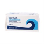 Office Packs Lunch Napkins, 1-Ply, 12 X 12, White, 400/pack