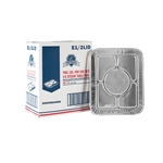 Foil Lids for 1/2 Size Empress Steam Table Pans 12.68x10.35x.28 100/cs
