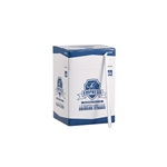 7.75 Inch Jumbo Straw Paper Wrapped Clear Empress 500/box, 2000/cs