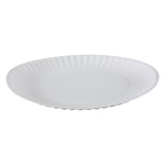Empress Uncoated Paper Plate 9"" White 12 / 100 cs