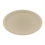 Genera 9" Heavy Weight Plate Natural, Molded Fiber, PFAS Free 500 / cs
